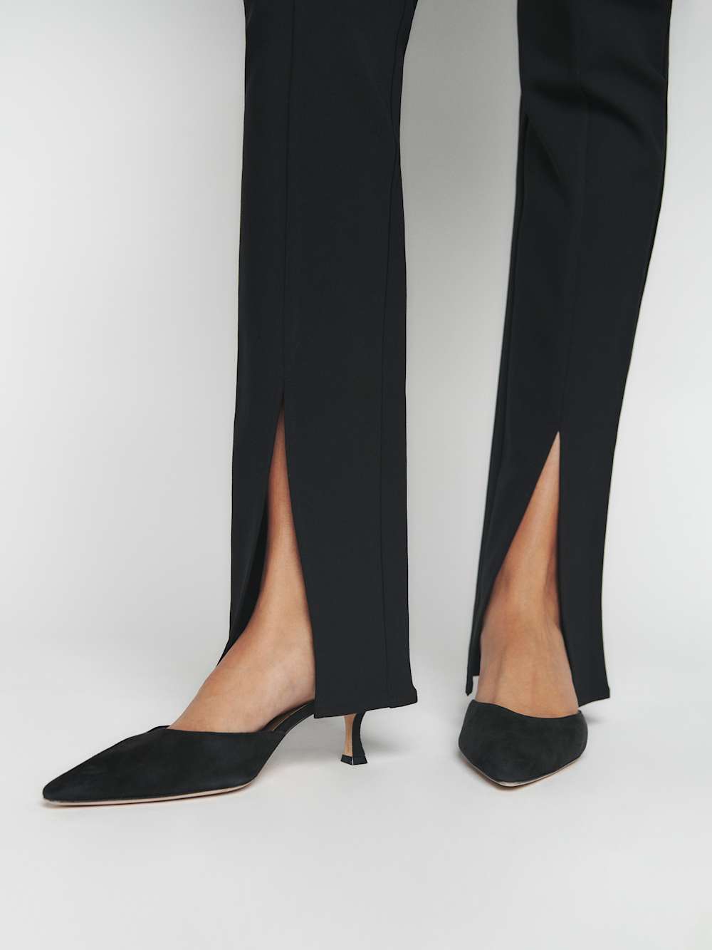 Reformation Petites Fletcher Pant - Black