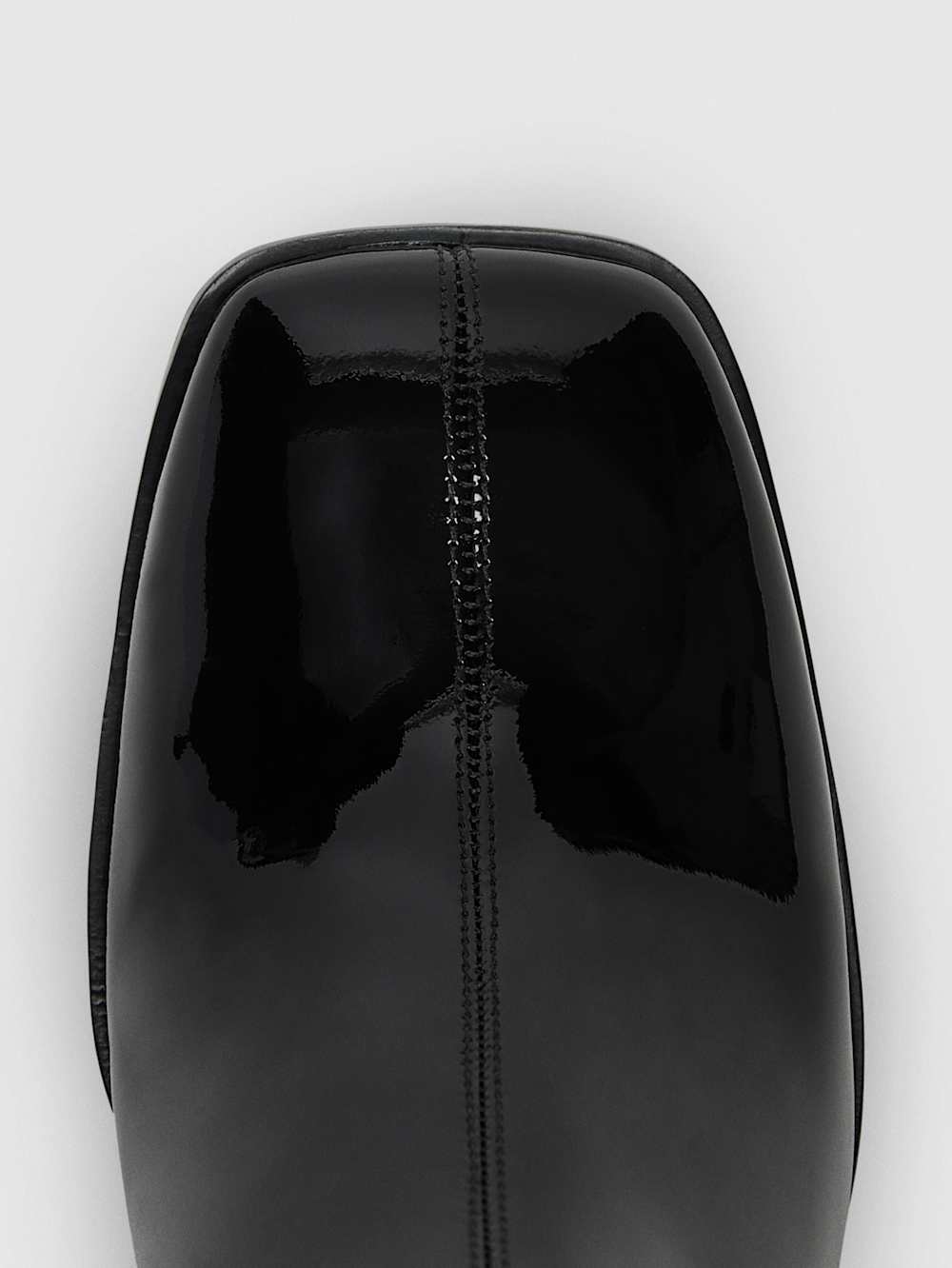 Reformation Nylah Knee Boot - Black Patent