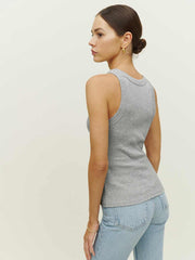 Reformation Tasha Tank - Heather Grey