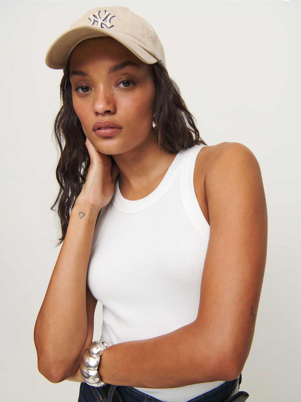 Reformation Tasha Tank - White