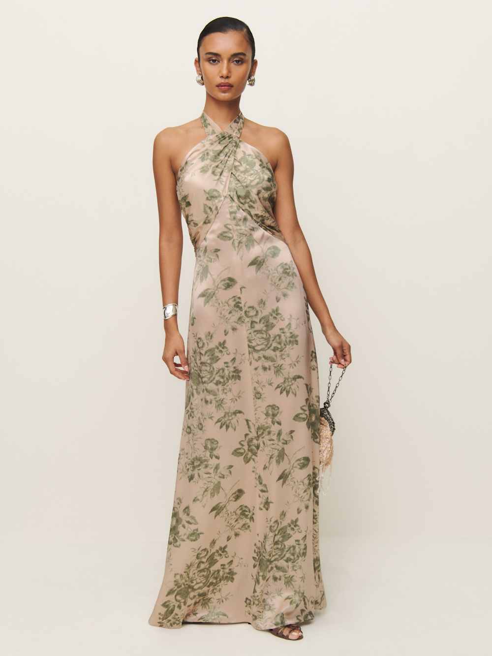 Reformation Veria Silk Dress - Symphonic