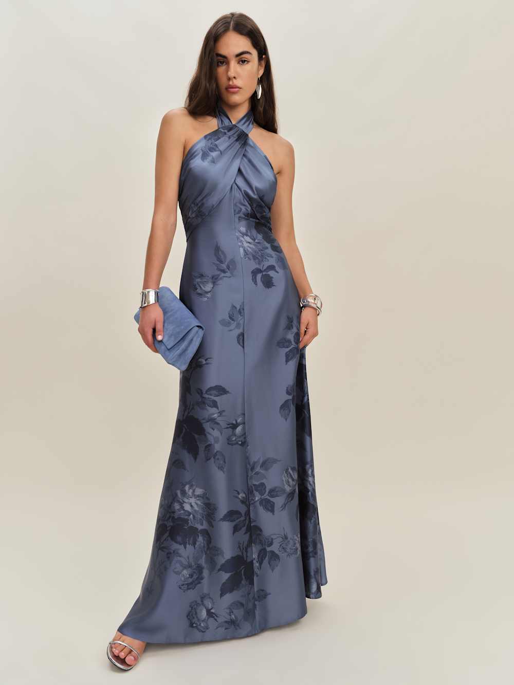 Reformation Veria Silk Dress - Trieste Border