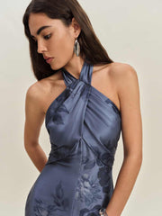 Reformation Veria Silk Dress - Trieste Border