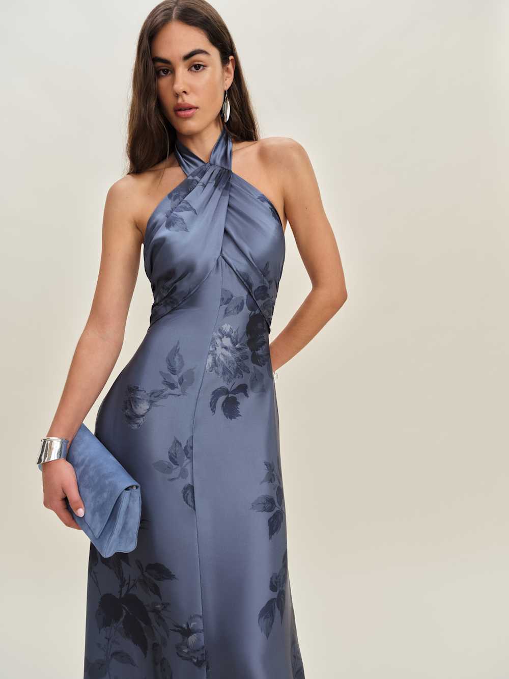 Reformation Veria Silk Dress - Trieste Border