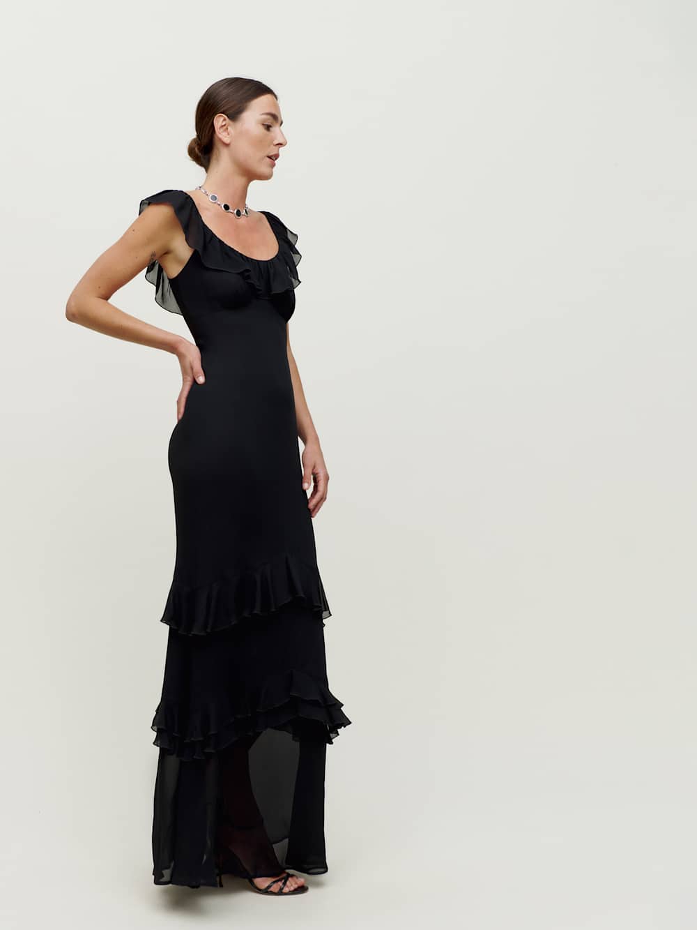 Reformation Tripoli Dress - Black