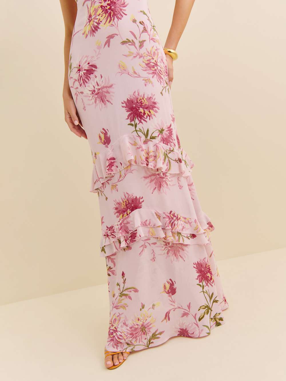 Reformation Tripoli Dress - Chrysanthemum