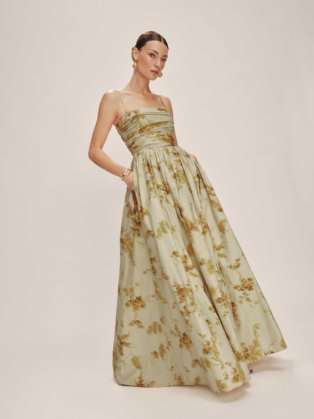 Reformation Kastoria Dress - Golden Hour