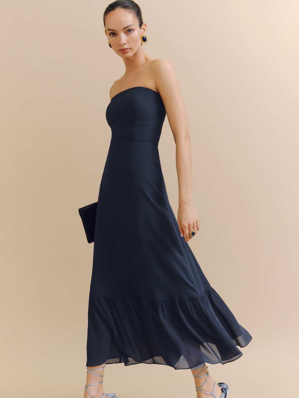 Reformation Arta Dress - Navy