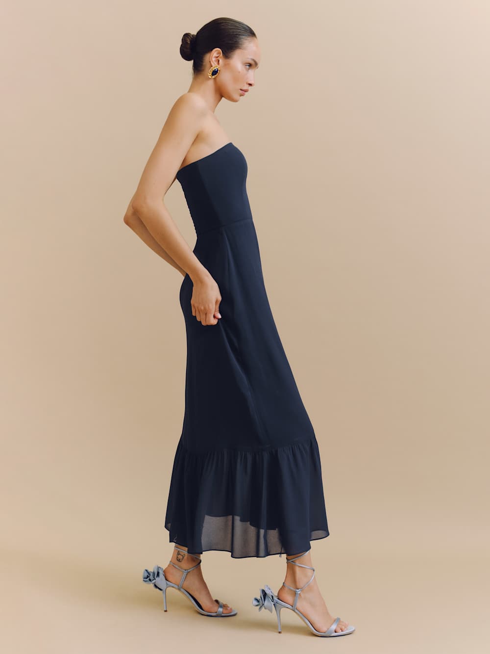 Reformation Arta Dress - Navy