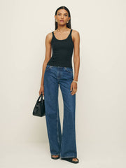 Reformation Calie Tank - Black