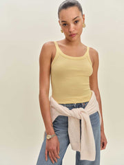 Reformation Calie Tank - Blonde