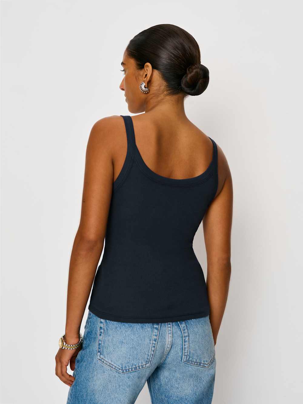 Reformation Calie Tank - Midnight