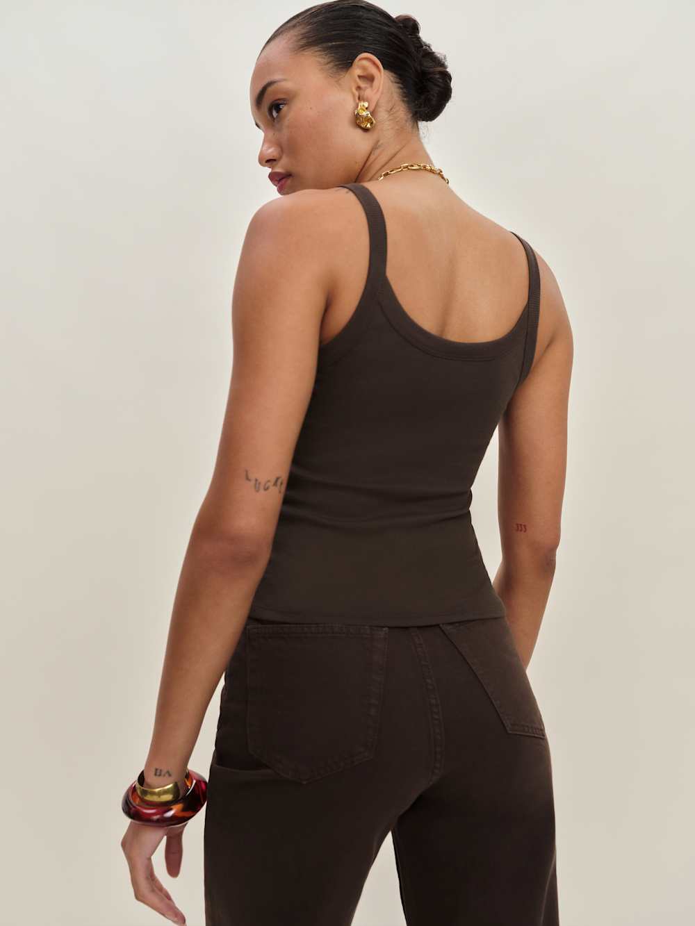 Reformation Calie Tank - Mole