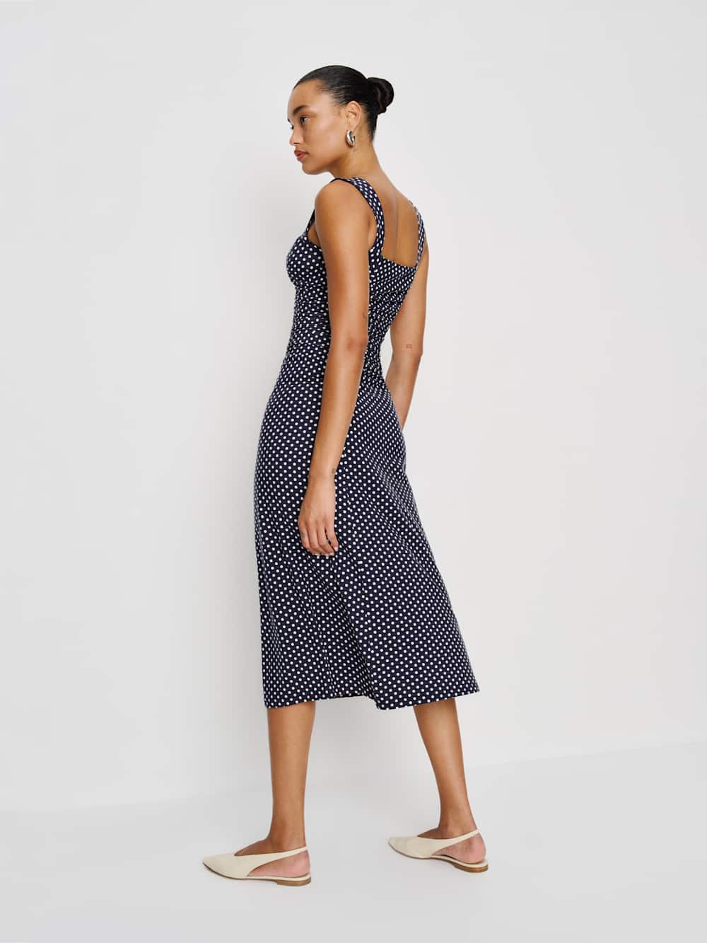 Reformation Suvi Knit Dress - Dream Dot