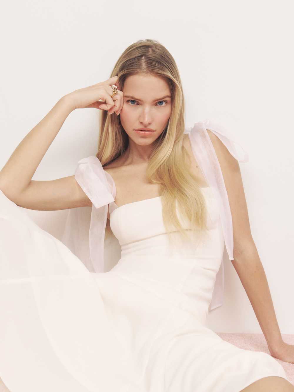 Reformation Kairo Dress - Ivory