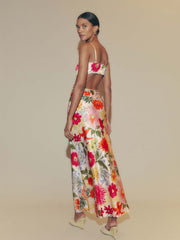 Reformation Poppies Silk Dress - Fabrizia