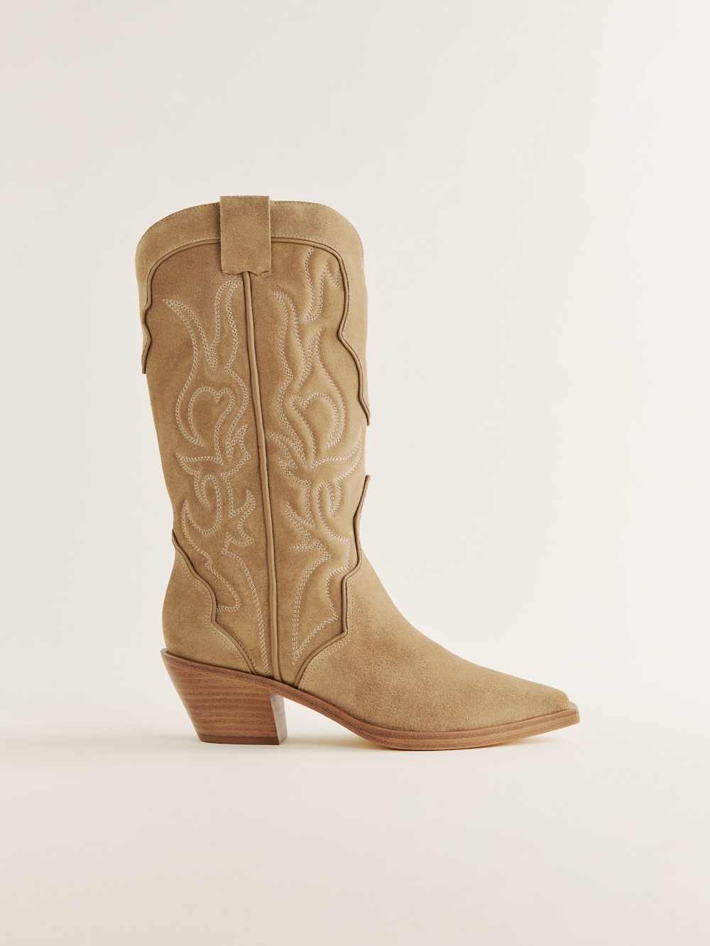 Reformation Olive Western Boot - Toasted Coconut
