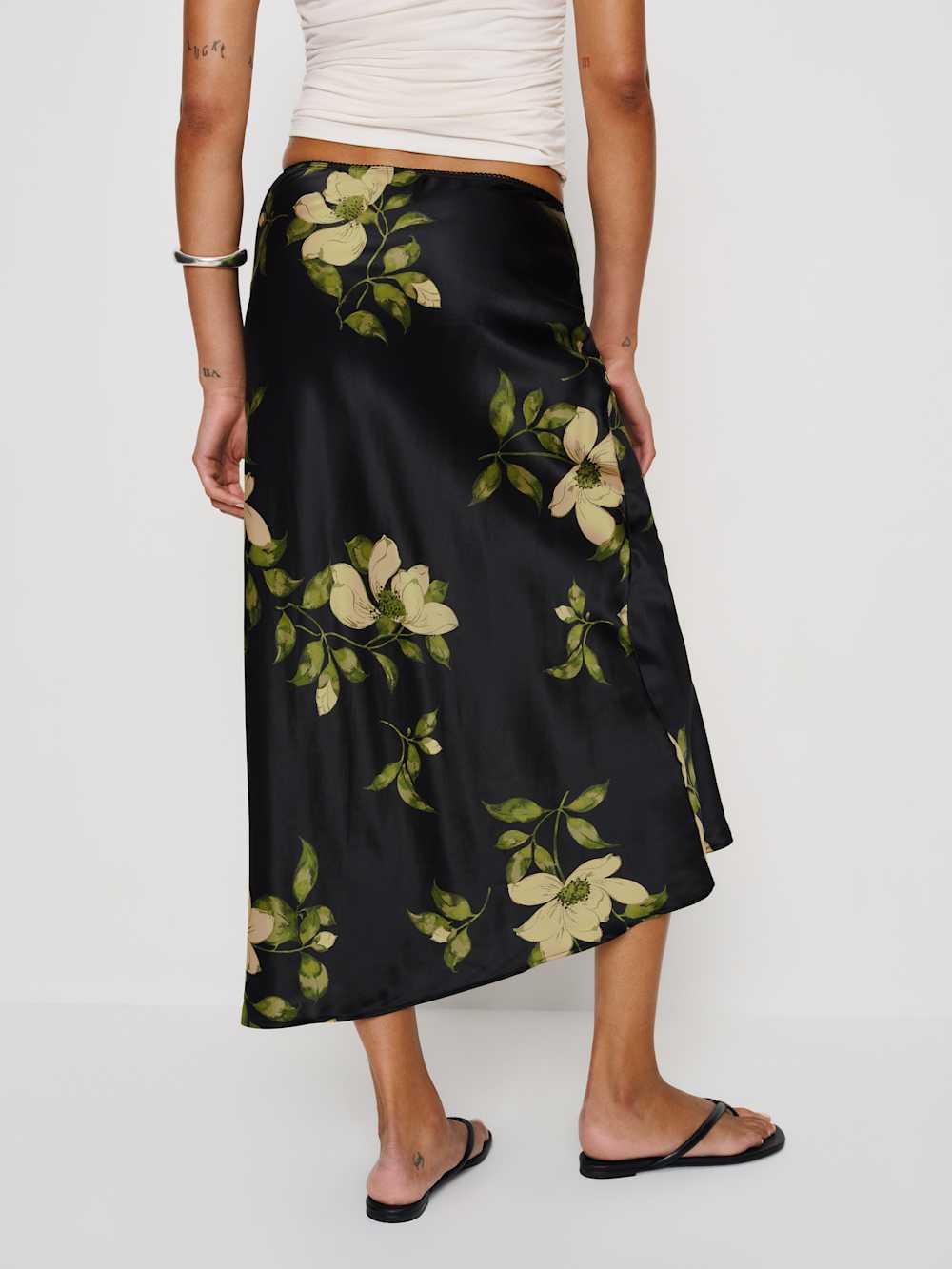Reformation Layla Silk Skirt - Mood For Love