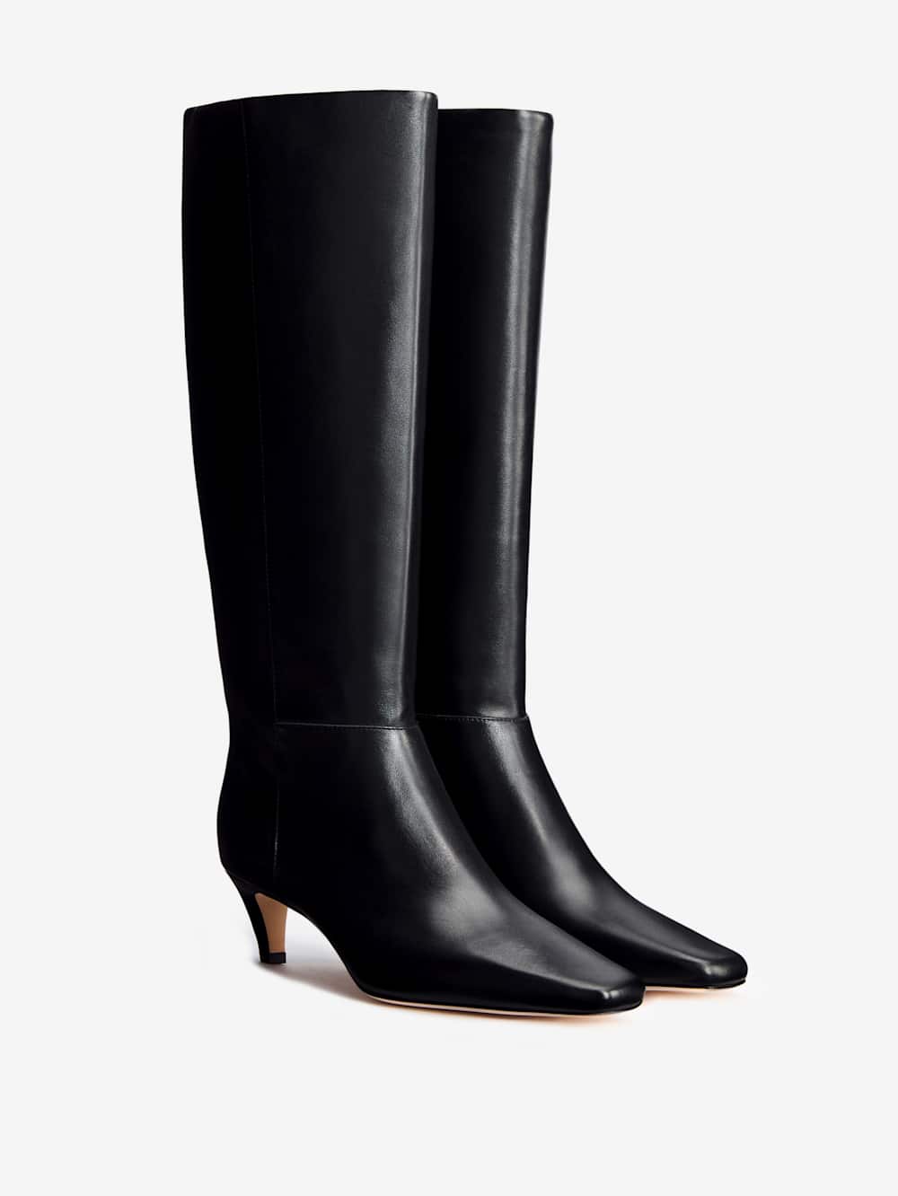 Reformation Remy Knee Boot - Black Leather