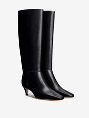 Reformation Remy Knee Boot - Black Leather