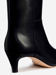 Reformation Remy Knee Boot - Black Leather