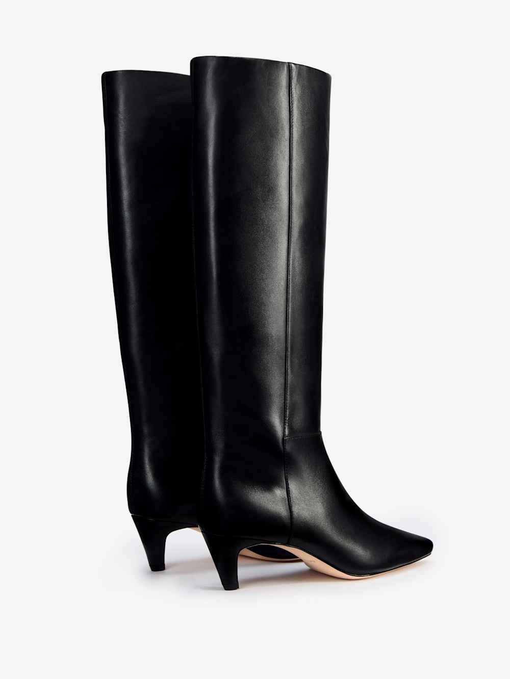 Reformation Remy Knee Boot - Black Leather