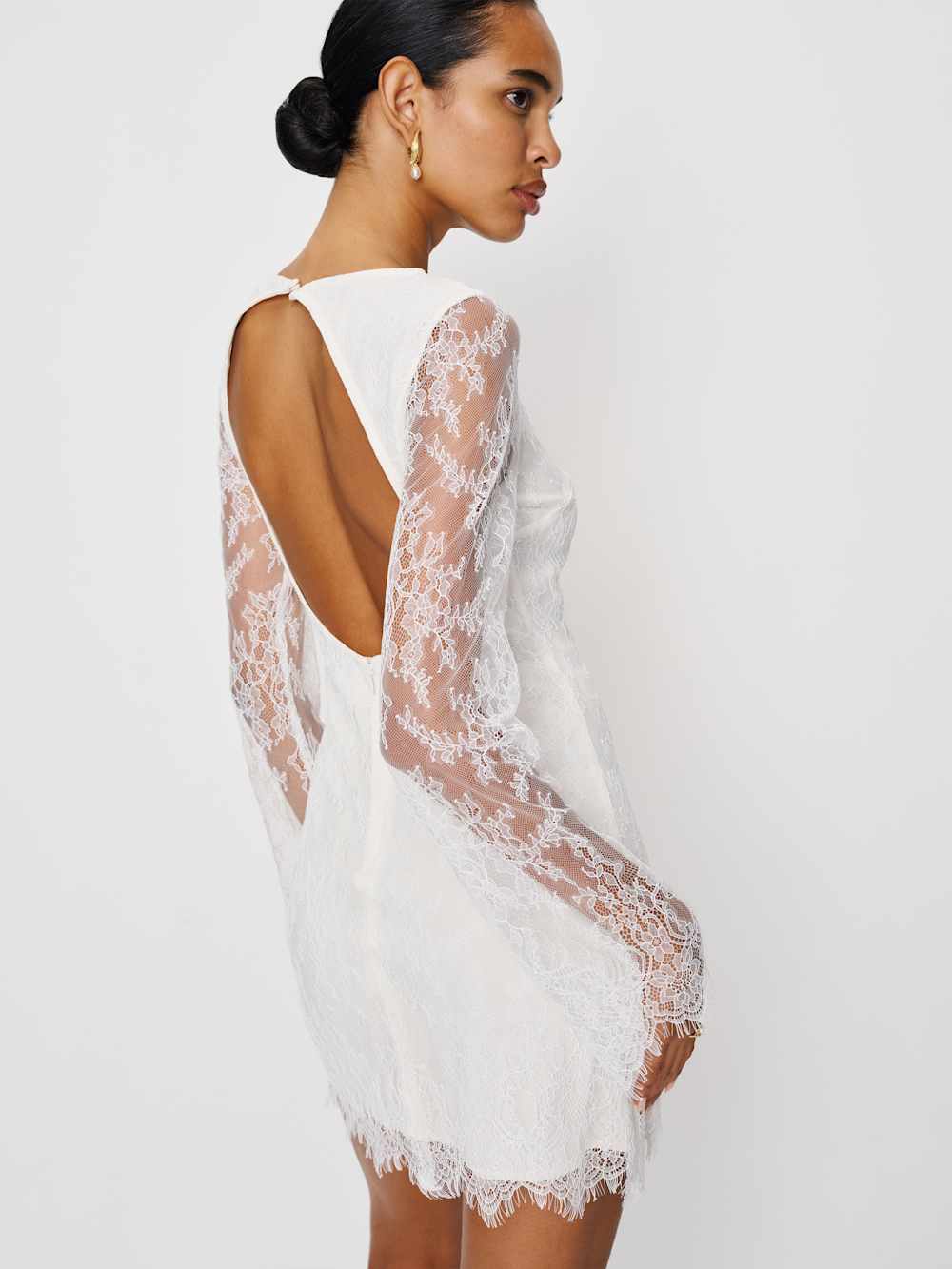 Reformation Valencia Dress - Ivory