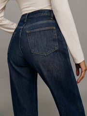 Reformation Val 90s Mid Rise Straight Jeans - Ahurani