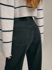 Reformation Val 90s Mid Rise Straight Jeans - Vana