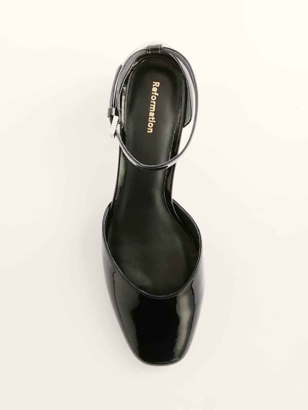 Reformation Mallori Closed Toe Heel - Black