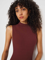 Reformation Skylar Knit Dress - Chianti