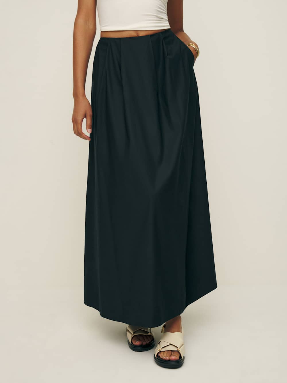 Reformation Lucy Skirt - Black