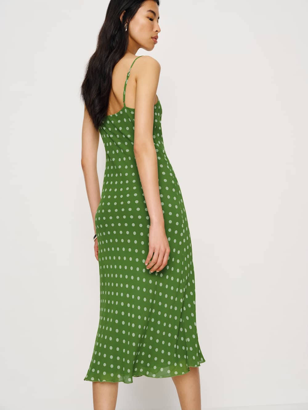 Reformation Emerick Dress - Salad Dot