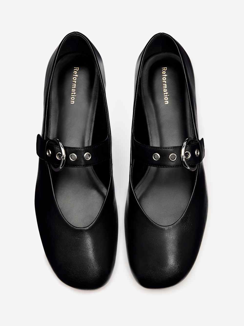 Reformation Bethany Ballet Flat - Black