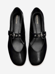 Reformation Bethany Ballet Flat - Black