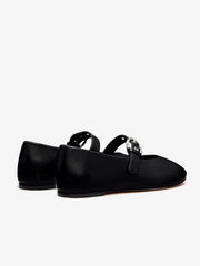 Reformation Bethany Ballet Flat - Black