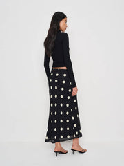 Reformation Layla Skirt - Moon Dot