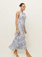 Reformation Magnus Dress - Larkspur