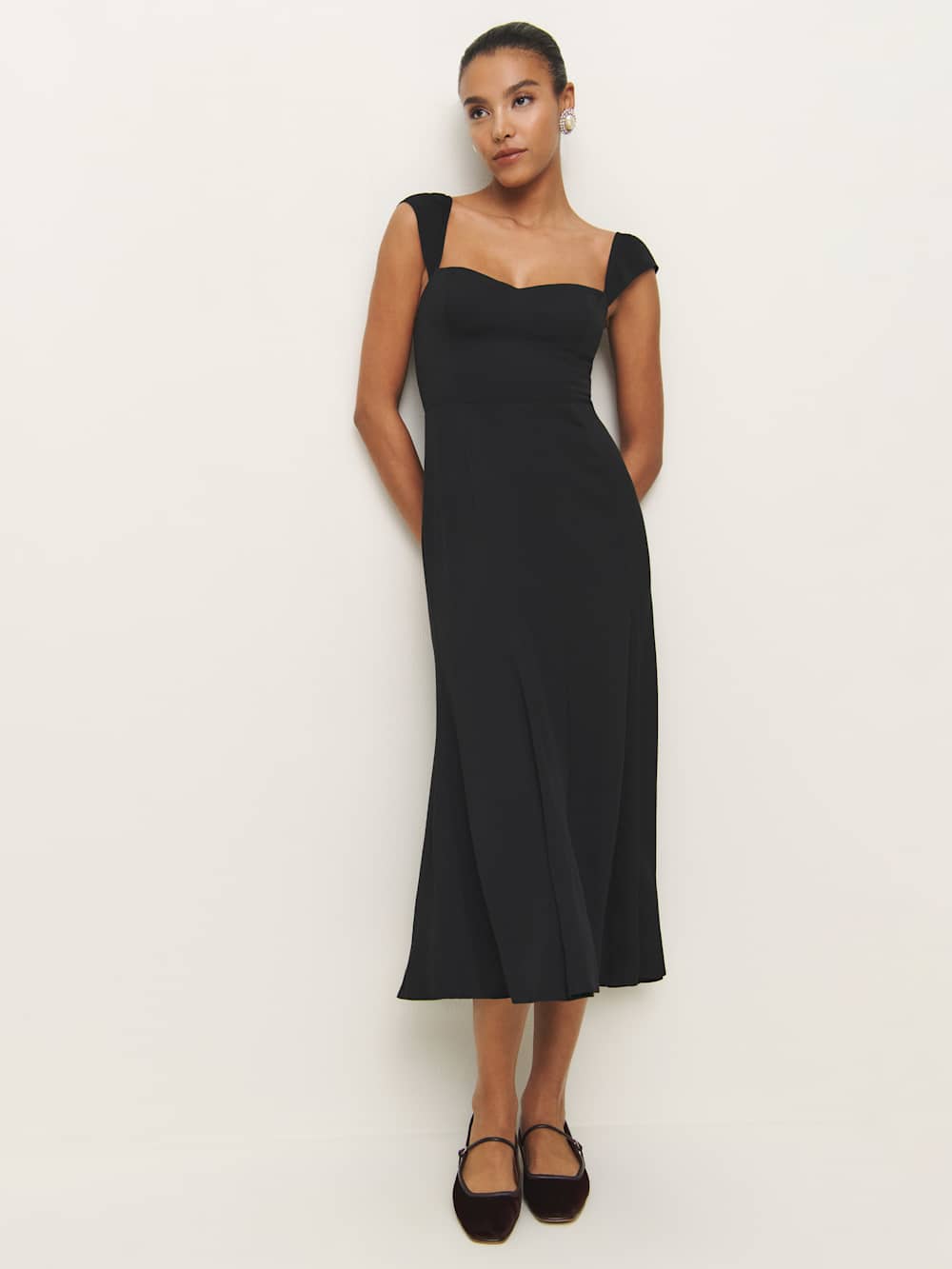 Reformation Bryson Dress - Black