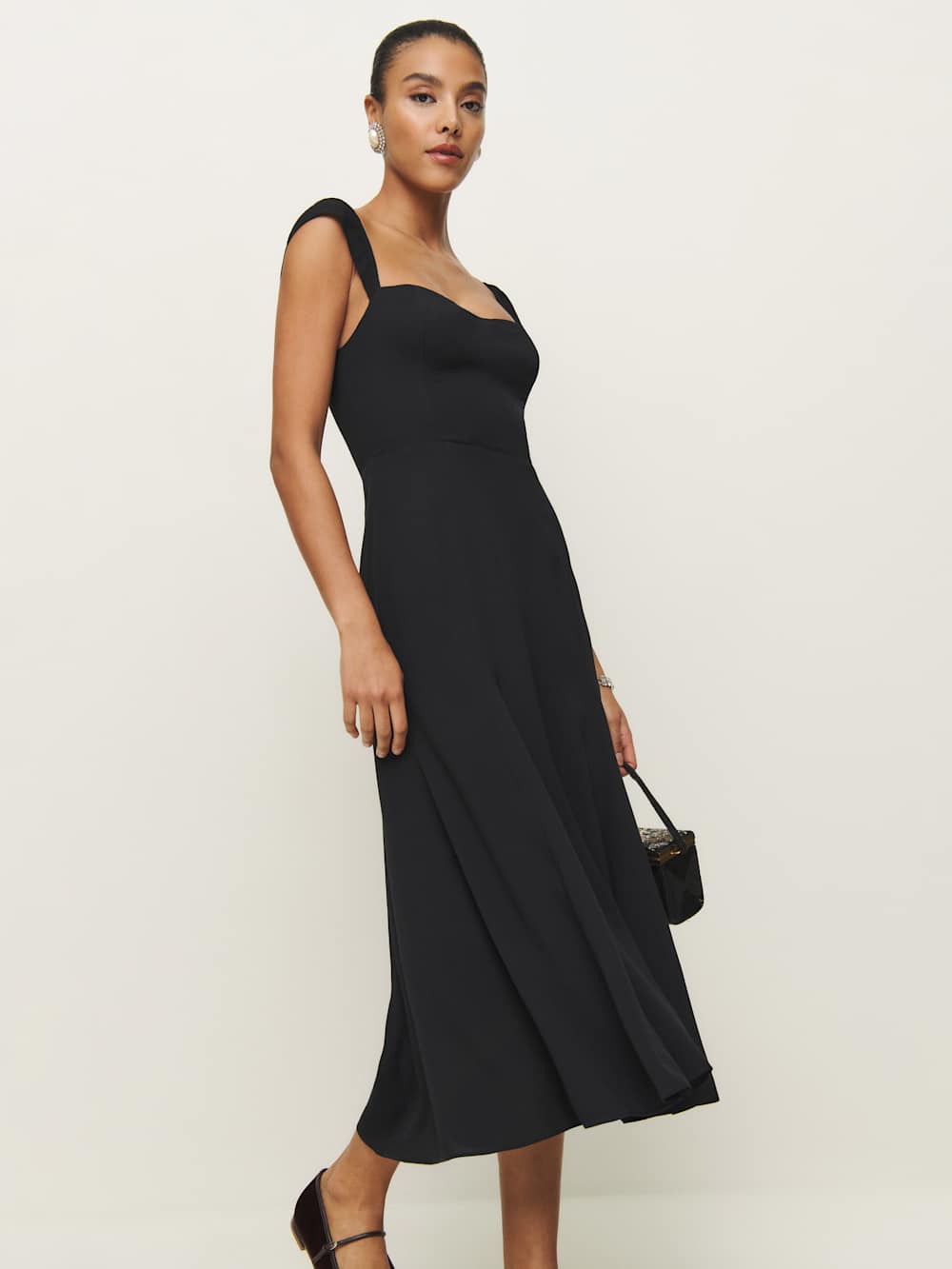 Reformation Bryson Dress - Black