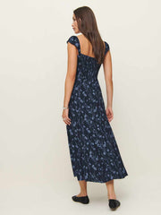 Reformation Bryson Dress - Georgia Blue
