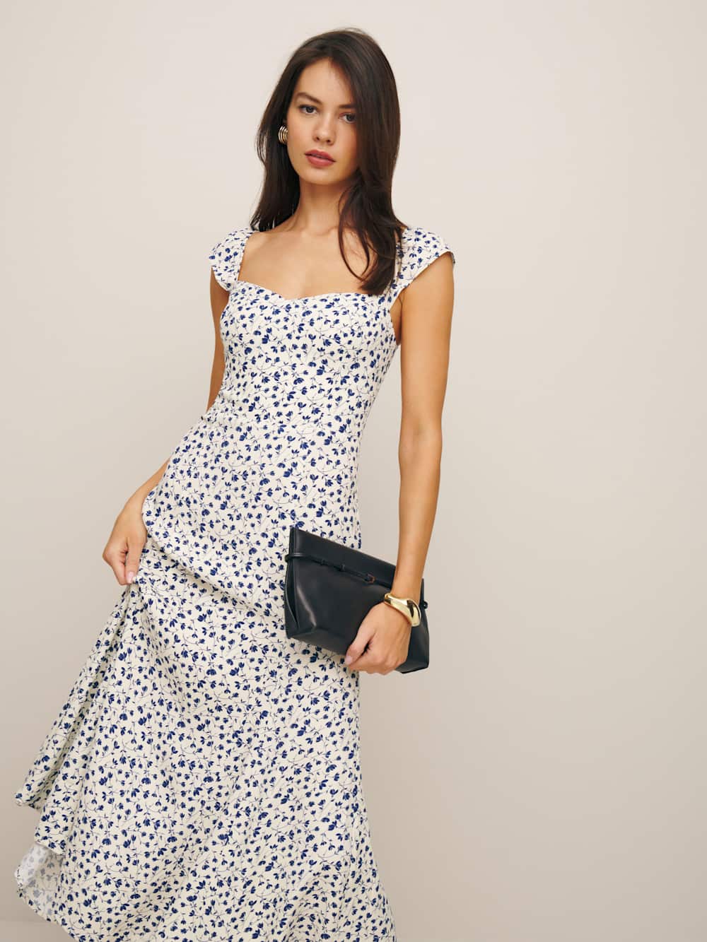 Reformation Bryson Dress - Mykonos