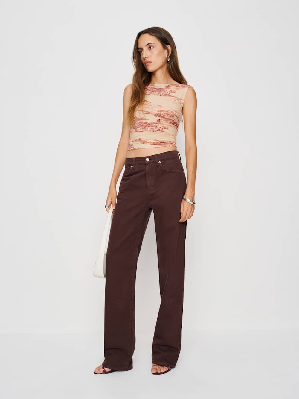 Reformation Dusk Knit Top - Dolce Vita