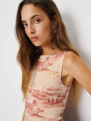 Reformation Dusk Knit Top - Dolce Vita