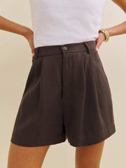 Reformation Mason Short - Black Currant