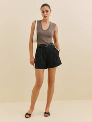 Reformation Mason Short - Black