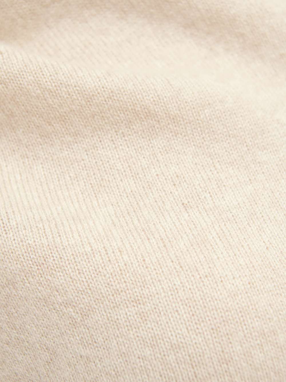 Reformation Clara Cashmere Crew Cardigan - Wheat