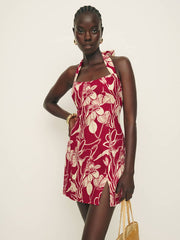 Reformation Isha Linen Dress - Las Dalias