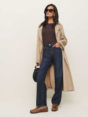 Reformation Wiley Knit Top - Mole