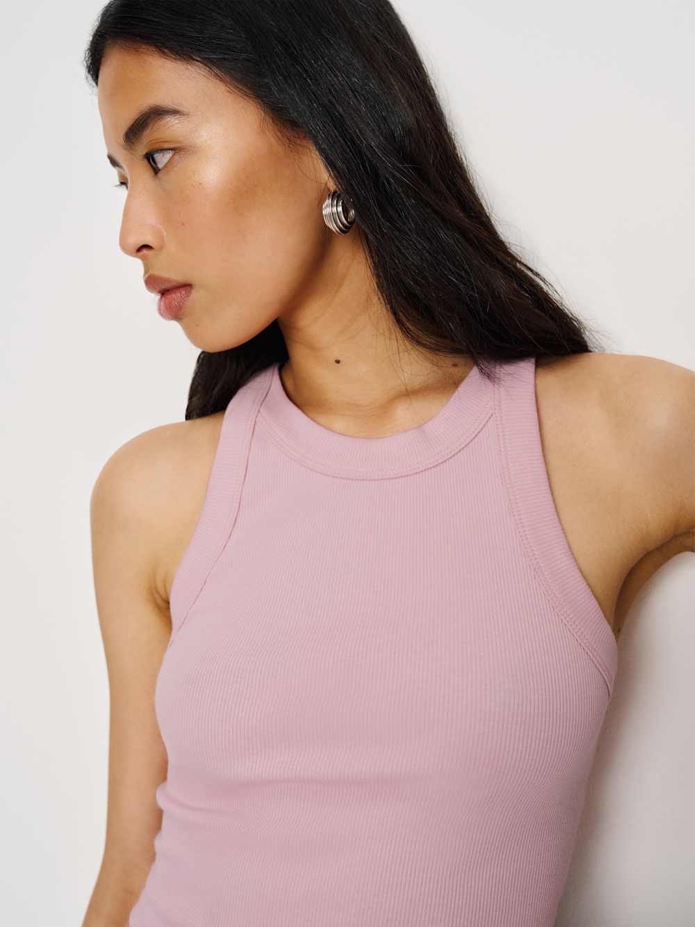 Reformation Tasha Cropped Tank - Babygirl